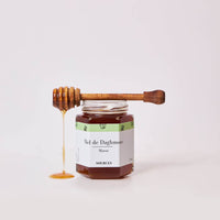 Miel daghmous euphorbe maroc cactus fond blanc