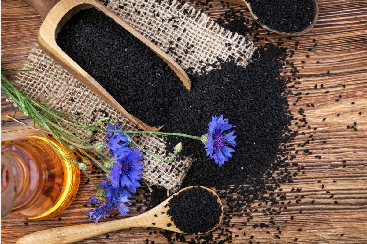 huile de nigelle pour cheveux  Image