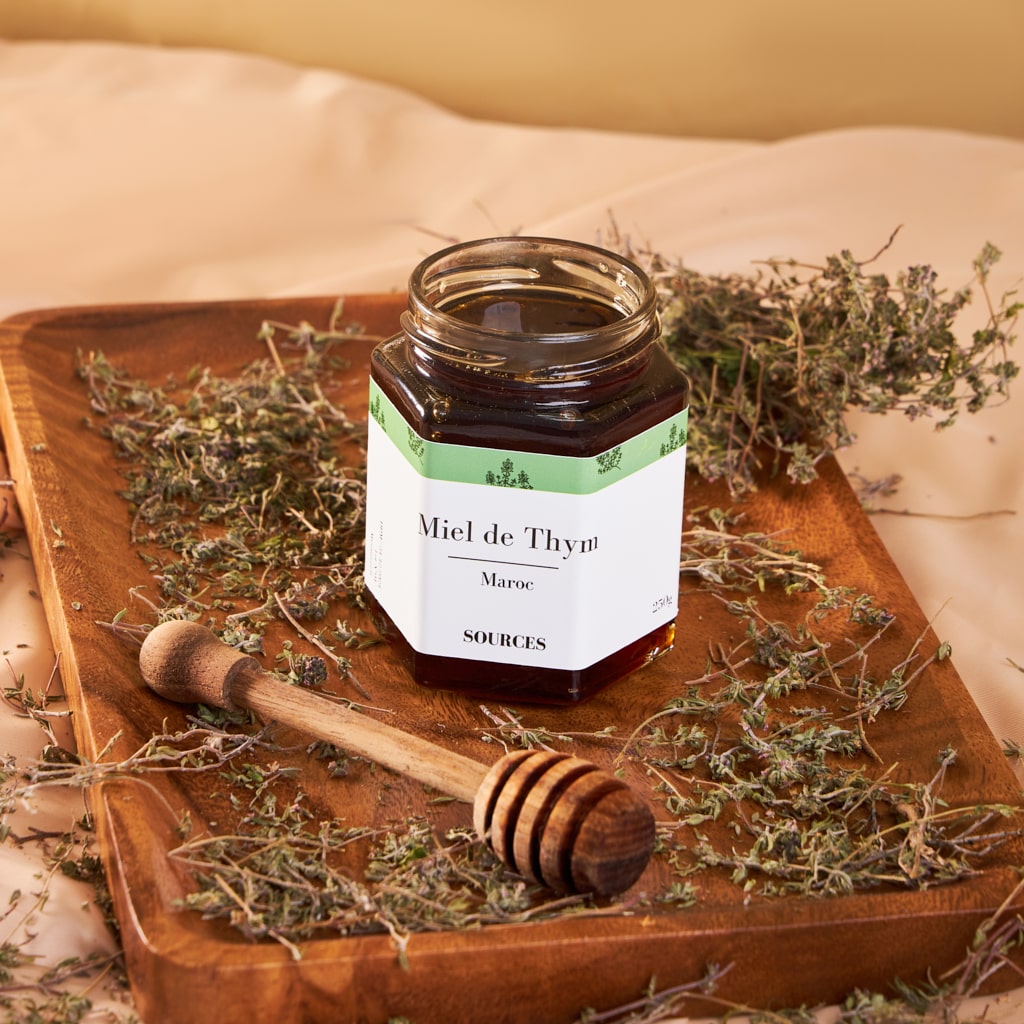 miel de thym du maroc